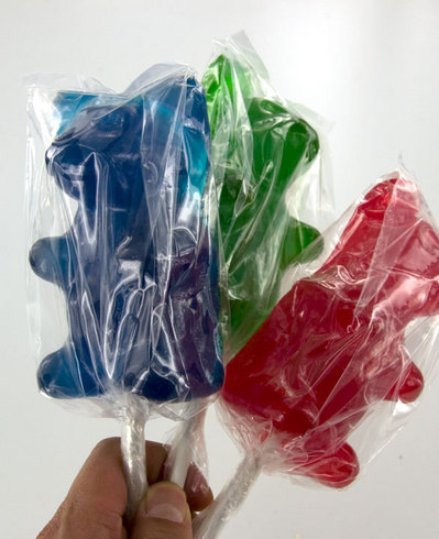 Giant Gummy Bear on a Stick